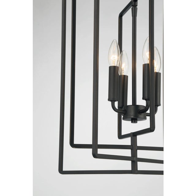 2020s Dalton 4-Light Geometric Pendant For Sale - Image 5 of 9