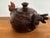 Late 20th Century Folk Art Pottery Chicken Canister With Lid For Sale - Image 9 of 11