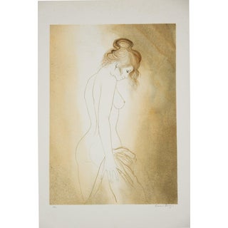 Bernard Charoy, Nude of Virginie, Lithograph For Sale