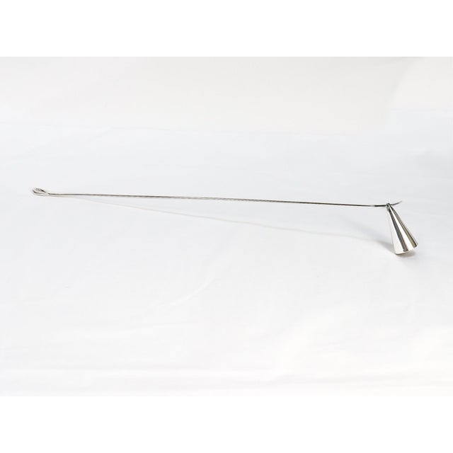 Late 20th Century Late 20th Century Tiffany & Co. Elsa Peretti Padova Sterling Silver Candle Snuffer For Sale - Image 5 of 12