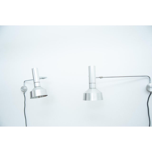 1960s Minilux Wall Lights by Rosemarie & Rico Baltensweiler for Baltensweiler, 1960s, Set of 2 For Sale - Image 5 of 10