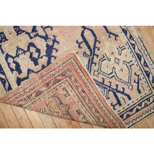 Hollywood Regency Zabihi Collection Antique Square Turkish Oushak Rug - 3'1" x 3'6" For Sale - Image 3 of 7