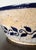 Hand-Painted Studio Pottery Bowl With Cobalt Botanical Design For Sale - Image 4 of 10