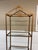 Metal Peaked Geometric Brass Etagere For Sale - Image 7 of 12