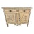 18th C. French Carved Buffet With Distressed Painted Finish For Sale