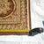 French Rug with Terracotta Border For Sale - Image 6 of 10