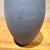 Contemporary Modernist Pottery Vase Dark Gray Horizontal Texture For Sale In San Diego - Image 6 of 13