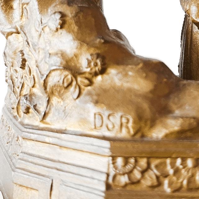 Antique Brass Lourdes Souvenir Lamp, 1910s For Sale - Image 11 of 12