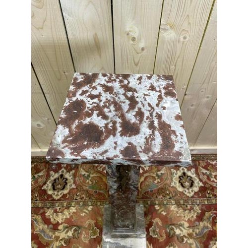 Napoleon III Marble Column For Sale - Image 3 of 6