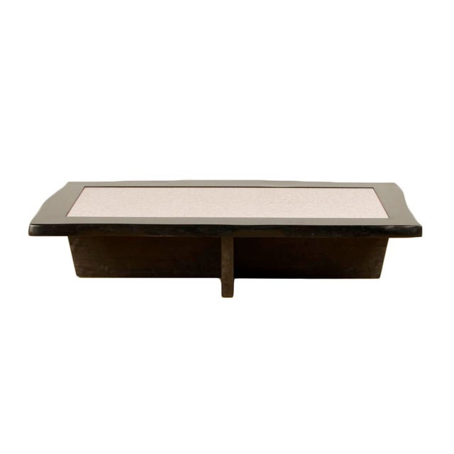Vintage Modernist Rectangular Coffee Table with Eggshell Fragment Top For Sale - Image 13 of 13