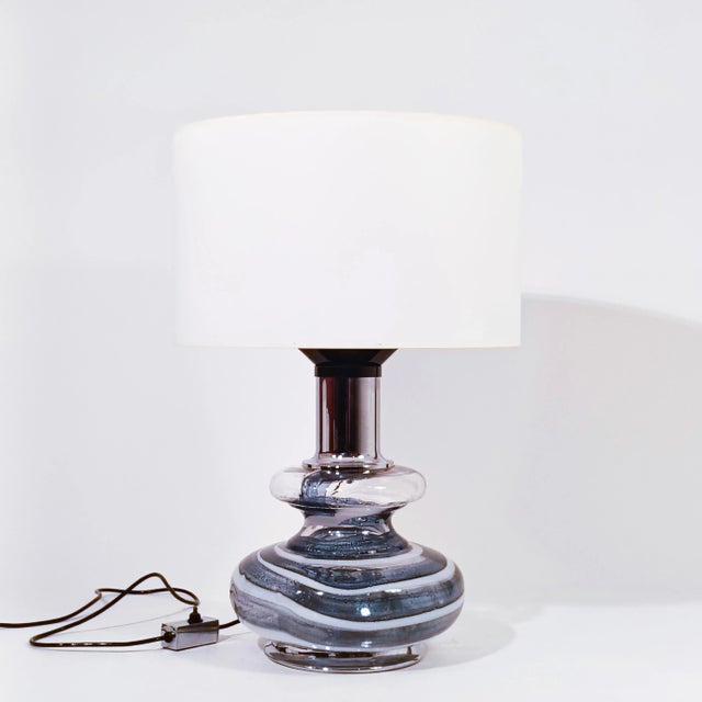 Large Murano Glass Table Lamp from BD Lúmica, Spain, 1970s For Sale - Image 13 of 13