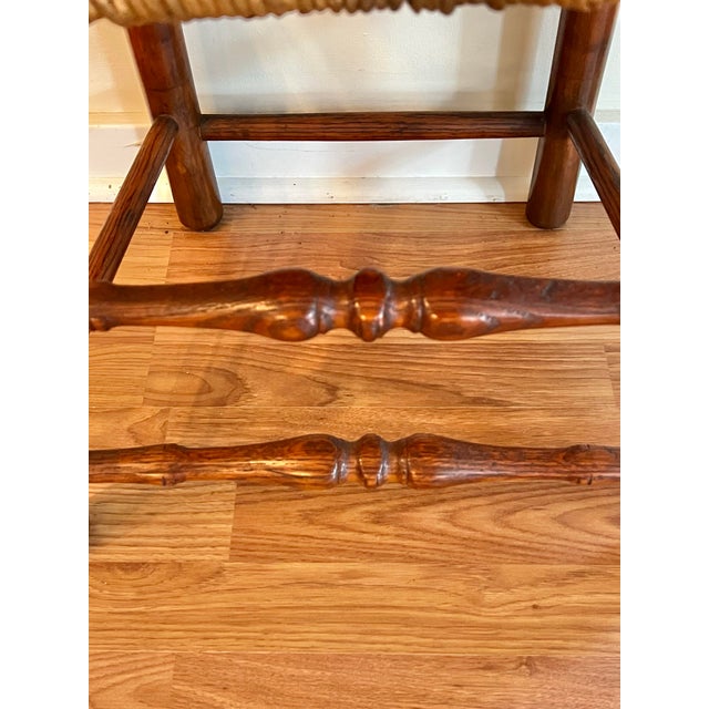 Antique William & Mary Bannister Back Side Chair For Sale In New York - Image 6 of 10