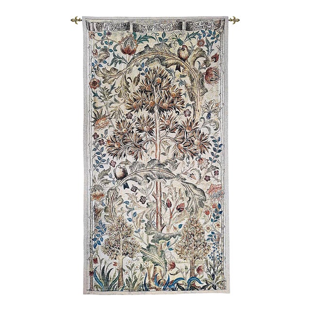 The Quince Tree Loom Woven Tapestry - 165 X 86 Cm (5'5" X 2'10") - Requires Rod Size 2 For Sale