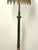 Antique Brass and Onyx Beaded Glass Shade Floor Lamp, 1950s For Sale - Image 4 of 9