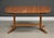 Mid-Century Modern 1970s Refinished 99” Danish Modern Solid Teak Dining Table For Sale - Image 3 of 12