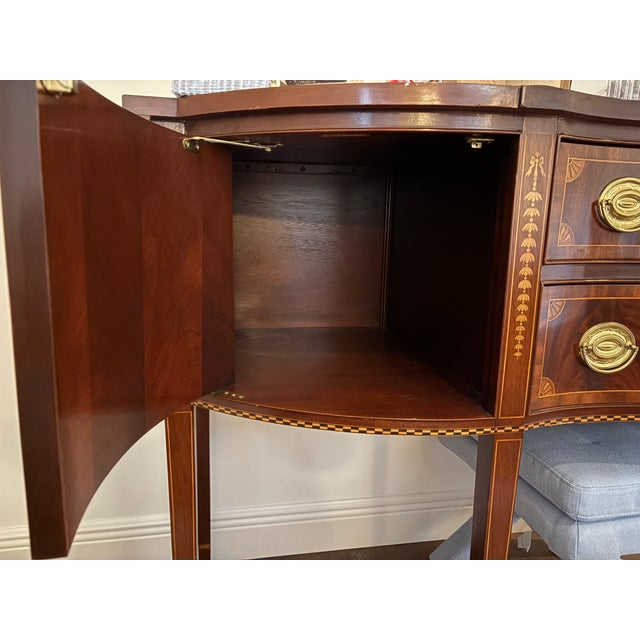 1980s Councill Mahogany Sideboard Table For Sale In Tampa - Image 6 of 9