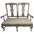 Early 20th Century Swedish Gustavian Grey Painted Settee with Shell & Foliate Carving For Sale - Image 11 of 11