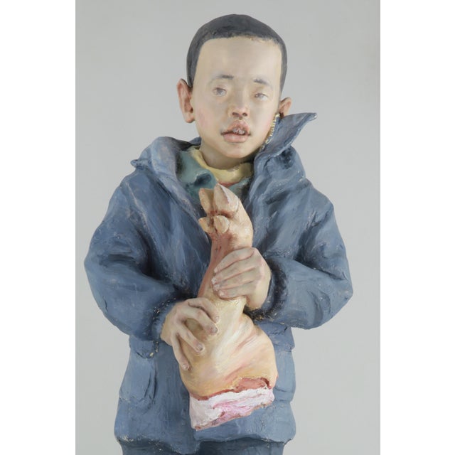 Wei Yi 魏艺, Yang Dongxing from Childhood, 2010, Resin For Sale - Image 4 of 12
