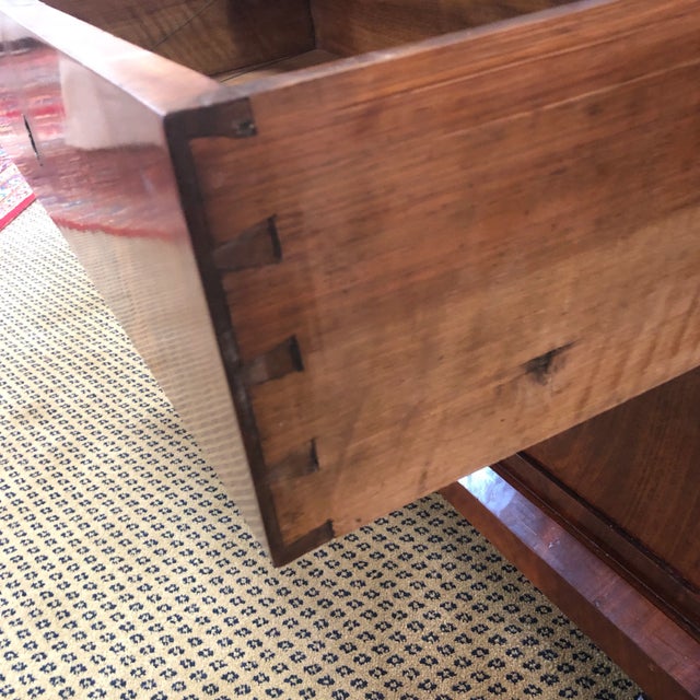 19th Century Empire Mahogany Secretaire For Sale - Image 9 of 12