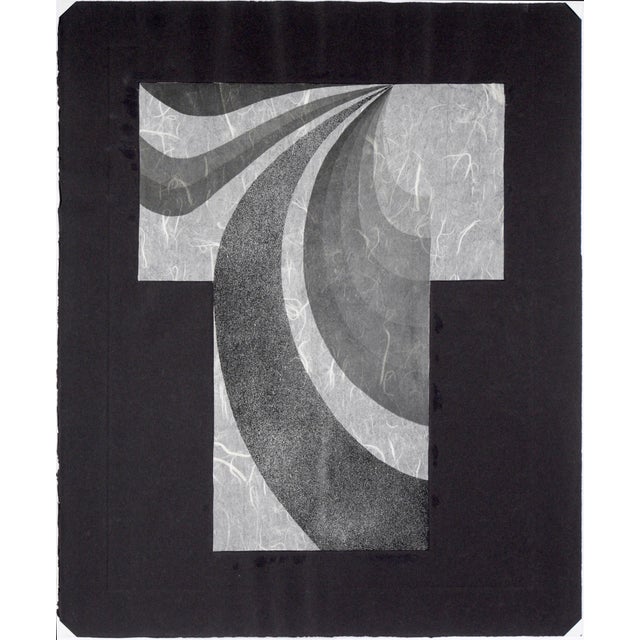 Collagraph layered with mulberry paper by Patricia A. Pearce (American, b. 1948). Unsigned but acquired in a portfolio of...