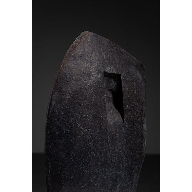 Abstract Sculpture by Cor Dam Cor Dam (1935-2019)period: 1975-1990 origin: The Netherlands dimensions (cm): h42 x w23 x...