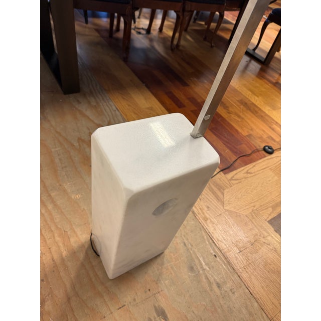 Metal In the Style of Achille & Pier Giacomo Castiglioni for Flos Arco Floor Lamp For Sale - Image 7 of 13