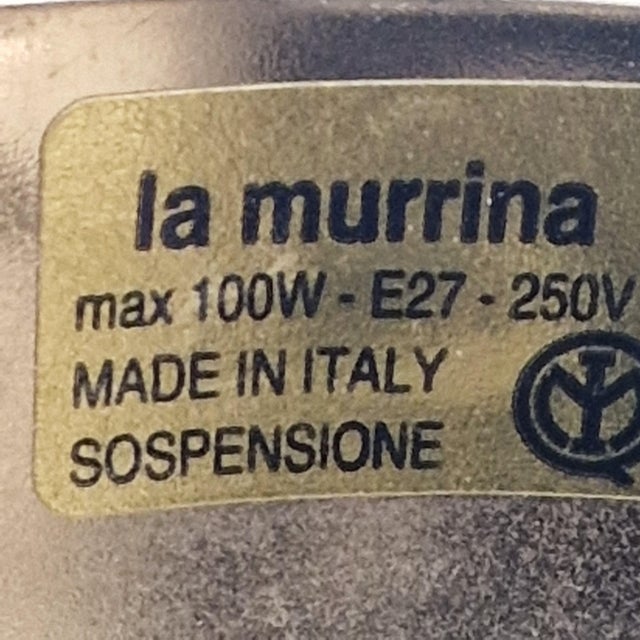 Large Murano Glass Pendant Lamp from La Murrina, Italy, 1980s For Sale - Image 14 of 15
