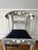 Wood Early 20th Century Set of 4 Anglo-Indian style, bone inlay, ram's head dining chairs For Sale - Image 7 of 11