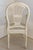 Cream 19th Century Set of 6 Louis XVI Dining Chairs, Including 2 Arm Chairs For Sale - Image 8 of 17