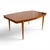 1960s Young Manufacturing Vintage Mid Century Modern Walnut Dining Table and 2 Leafs C. 1960s For Sale - Image 5 of 8