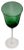 Set of 12 green glass water goblets, green bowl, clear stem, 10 1/2 Oz, Made by Steelite International in the Czech...