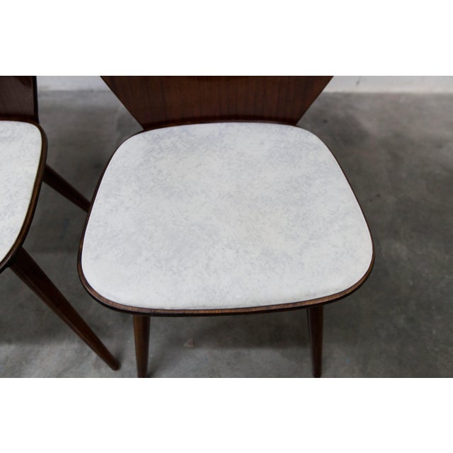 Baumann Chairs Model 840 G2s in Varnished Mahogany Finish, 1963, Set of 6 For Sale - Image 3 of 18