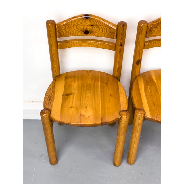 Pine Dining Chairs in the style of Rainer Daumiller, 1970s, Set of 6 For Sale - Image 16 of 18