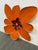 Folk Art Pat & Andre Juneau Metal Flower Wall Sculpture, Extra Large For Sale - Image 3 of 12