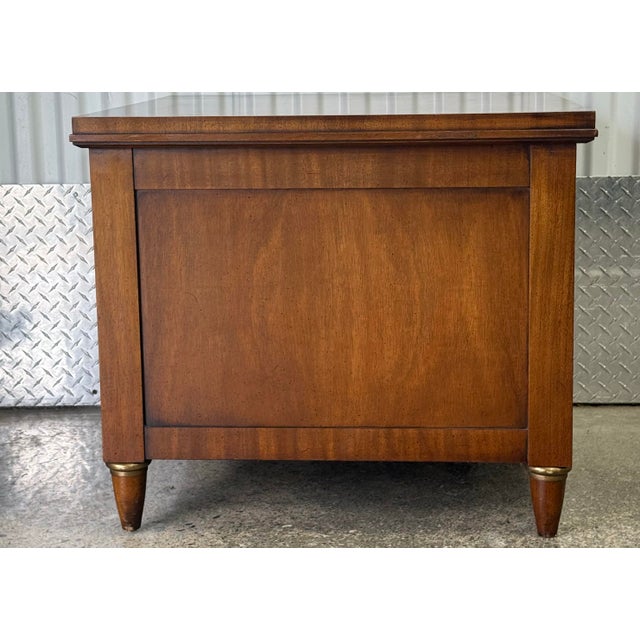 Wood Gordon’s Inc.classic Neoclassical Fine Furniture French Empire Style Nightstands - A Pair For Sale - Image 7 of 11