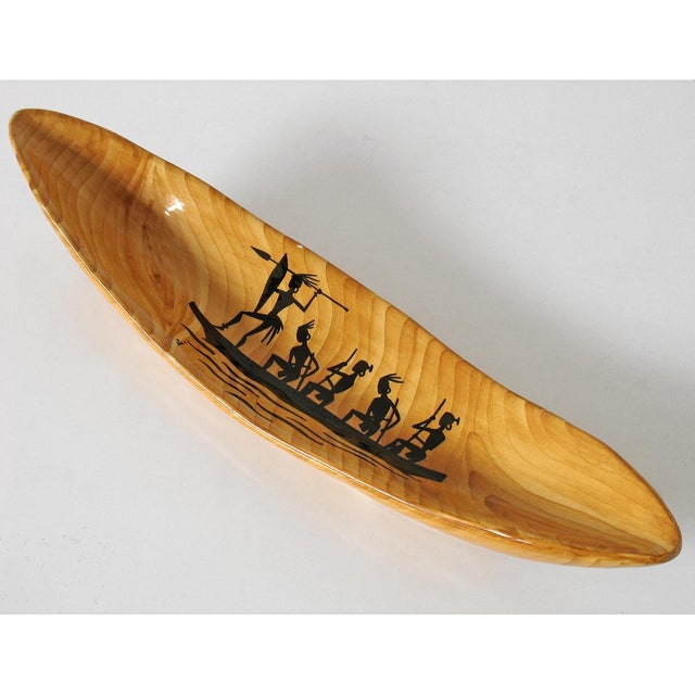 Black Mid-Century Ceramic Bowl by Grandjean-Jourdan for Vallauris For Sale - Image 8 of 8