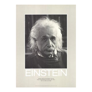 1981 Philippe Halsman 'Einstein' Photography Offset Lithograph For Sale