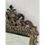 Metal Antique French Cast Brass Coat of Arms Wall Mirror, Early 20th Century For Sale - Image 7 of 11