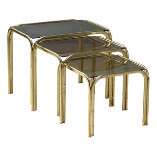 Nesting Tables, 1980s, Set of 3 For Sale