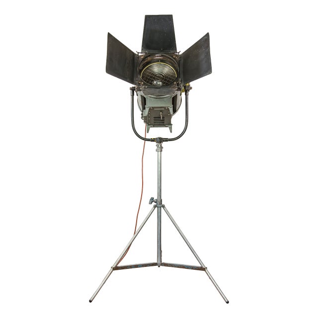 Vintage 2KW Film Spotlight Floor Lamp, 1970s For Sale