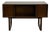 Vintage Oak Desk With Sculptural Base For Sale