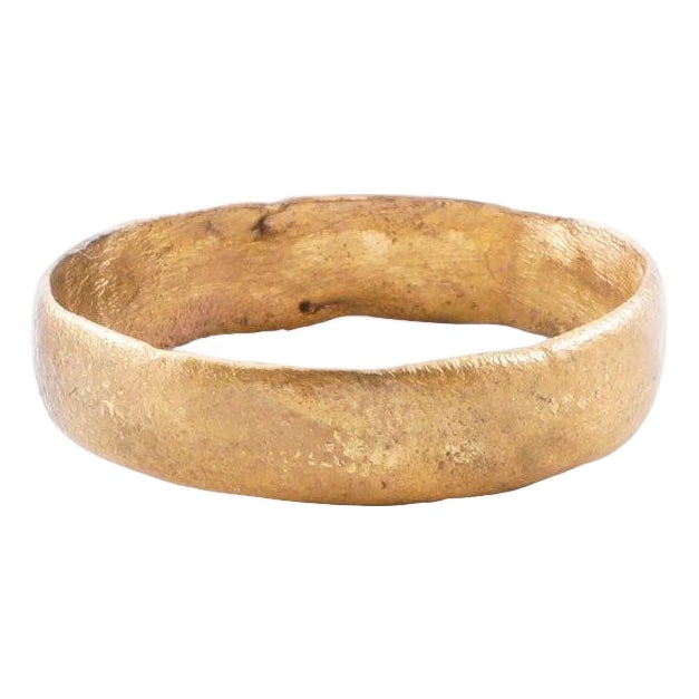 15th Century and Earlier Viking Wedding Ring, Size 10.75 For Sale