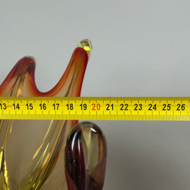 Modern Polychrome Sommerso Murano Glass Centerpiece, 1970s For Sale - Image 13 of 15