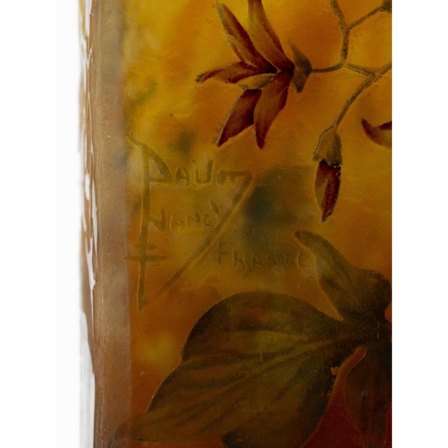 Art Nouveau Orchis Vase in Multi-Layered Glass by Daum, 1890s For Sale - Image 16 of 17