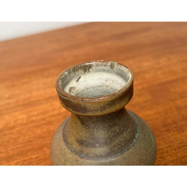 Small Mid-Century German Studio Pottery Vase by Liebfriede Bernstiel, 1960s, in Very Good conditions. Designed 1960 to...