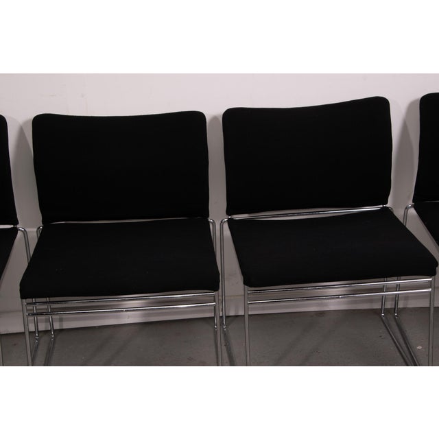 Metal Jano Chairs by Kazuhide Takahama for Simon, 1978, Set of 6 For Sale - Image 7 of 10