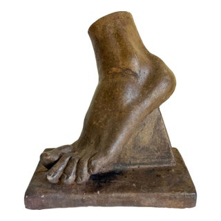 Mid 20th Century Greek Foot of Laocoon Sculpture, Reproduction For Sale