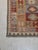 Vintage 1970s Afghan Maimana Kilim Rug – Rust, Mustard Gold, Burgundy & Dusty Blue – 4’ X 6’ For Sale In Los Angeles - Image 6 of 6