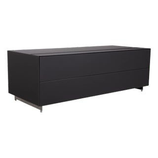 Spectral Glass and Wood Sideboard For Sale