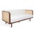 Helena French Cane Daybed - Walnut / Natural For Sale In Philadelphia - Image 6 of 8
